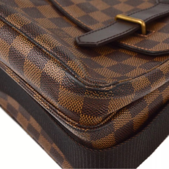 💃AUTHENTIC LOUIS VUITTON DAMIER BROADWAY 2WAY BUSINESS HANDBAG BROWN - Picture 4 of 10